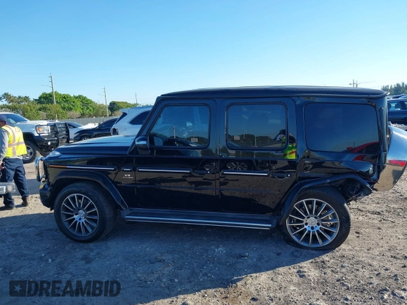 2021 Mercedes-Benz G 550 with VIN W1NYC6BJ9MX384739, listed as a IAAI auction lot 41699198 with 45,342 mi miles and . Bid and sale history available at DreamBid. Image 14.