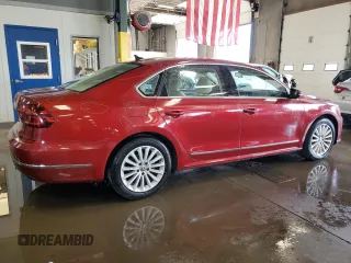 2017 Volkswagen Passat SE with VIN 1VWBT7A35HC062793, listed as a Copart auction lot 61253185 with 41,894 mi miles and Salvage title. Bid and sale history available at DreamBid. Image 3.