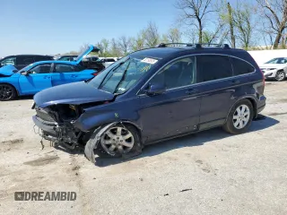2007 Honda CR-V EX-L with VIN JHLRE48757C111267, listed as a Copart auction lot 52195505 with 293,644 mi miles and Salvage Title. Bid and sale history available at carsss.com. Image 1.