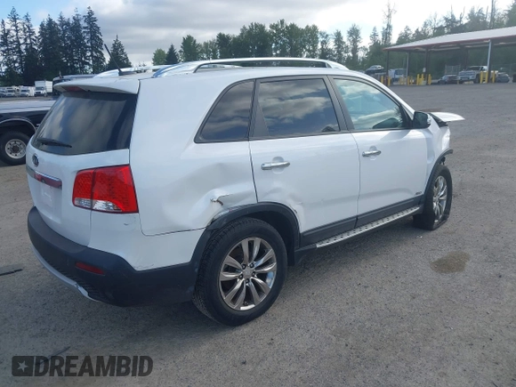 2011 Kia Sorento EX with VIN 5XYKUDA22BG178350, listed as a IAAI auction lot 42225234 with 107,674 mi miles and . Bid and sale history available at DreamBid. Image 4.