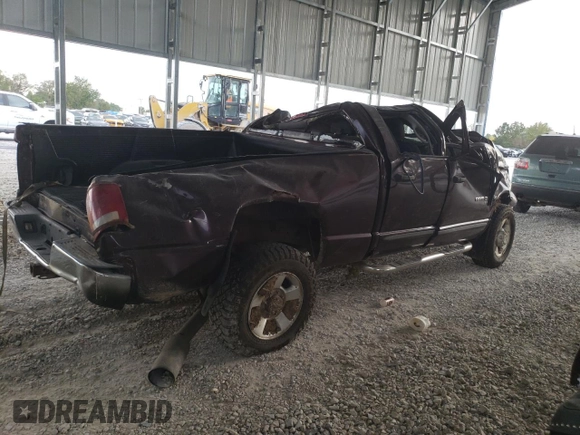 2005 Dodge Ram 2500 SLT with VIN 3D7KS28C85G860976, listed as a Copart auction lot 68625754 with 0 mi miles and Salvage Title. Bid and sale history available at carsss.com. Image 3.