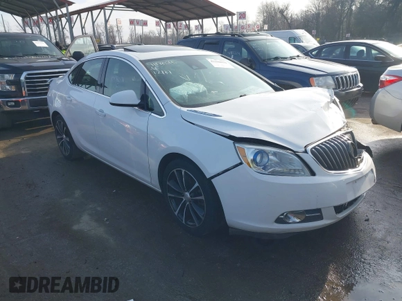 2016 Buick Verano Sport Touring with VIN 1G4PW5SK2G4152935, listed as a IAAI auction lot 41198016 with 104,484 mi miles and . Bid and sale history available at DreamBid. Image 1.