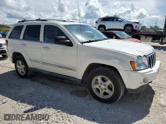 2007 Jeep Grand Cherokee Limited with VIN 1J8HR58N07C688556, listed as a Copart auction lot 62099925 with 90,980 mi miles and Clean title. Bid and sale history available at DreamBid. Image 4.