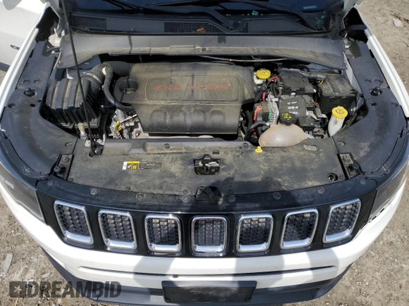 2018 Jeep Compass Latitude with VIN 3C4NJDBB8JT150225, listed as a Copart auction lot 57790945 with 75,772 mi miles and Salvage title. Bid and sale history available at DreamBid. Image 12.