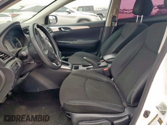 2019 Nissan Sentra S with VIN 3N1AB7AP7KY307809, listed as a Copart auction lot 54735005 with 137,893 mi miles and Clean Title. Bid and sale history available at DreamBid. Image 7.