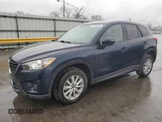 2016 Mazda CX-5 Touring with VIN JM3KE4CYXG0813687, listed as a Copart auction lot 51185285 with 88,489 mi miles and Salvage Title. Bid and sale history available at carsss.com. Image 1.