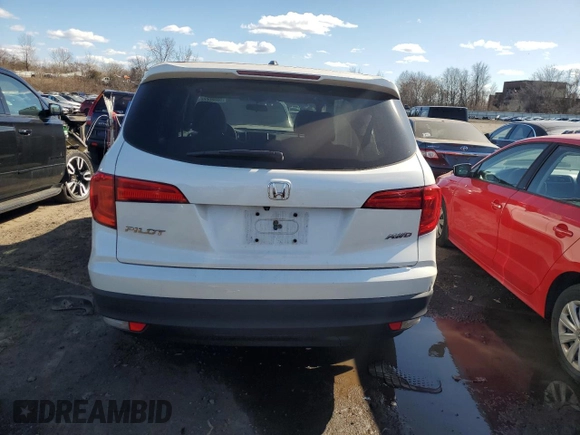 2016 Honda Pilot EX with VIN 5FNYF6H35GB126241, listed as a Copart auction lot 50380065 with 93,045 mi miles and Salvage Title. Bid and sale history available at DreamBid. Image 6.
