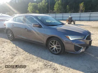 2022 Acura ILX Premium with VIN 19UDE2F70NA004796, listed as a Copart auction lot 61659045 with 38,737 mi miles and Salvage title. Bid and sale history available at DreamBid. Image 4.