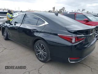 2023 Lexus ES with VIN 58ADA1C10PU035654, listed as a IAAI auction lot 41808924 with 40,929 mi miles. Bid and sale history available at carsss.com. Image 3.