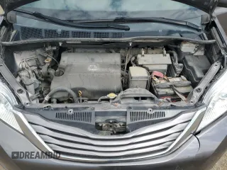 2015 Toyota Sienna LE with VIN 5TDJK3DC7FS121635, listed as a Copart auction lot 55999945 with 139,642 mi miles and Salvage title. Bid and sale history available at DreamBid. Image 12.