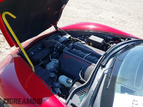 2005 Chevrolet Corvette with VIN 1G1YY34U755127969, listed as a IAAI auction lot 42188519 with 50,101 mi miles and . Bid and sale history available at DreamBid. Image 10.