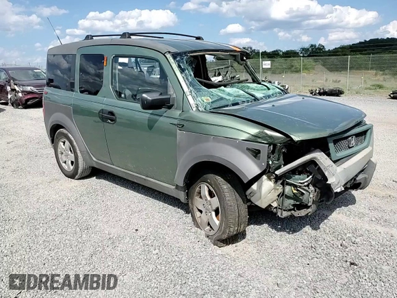 2004 Honda Element EX with VIN 5J6YH18604L007524, listed as a Copart auction lot 63716574 with 186,854 mi miles and Salvage Title. Bid and sale history available at DreamBid. Image 12.