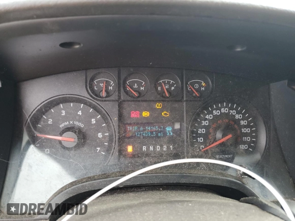 2010 Ford F-150 XL with VIN 1FTMF1CW1AKC09582, listed as a Copart auction lot 54296315 with 127,439 mi miles and Salvage title. Bid and sale history available at DreamBid. Image 9.