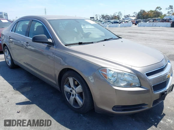 2012 Chevrolet Malibu 1LS with VIN 1G1ZB5E00CF189945, listed as a IAAI auction lot 42096499 with 121,370 mi miles and . Bid and sale history available at DreamBid. Image 1.