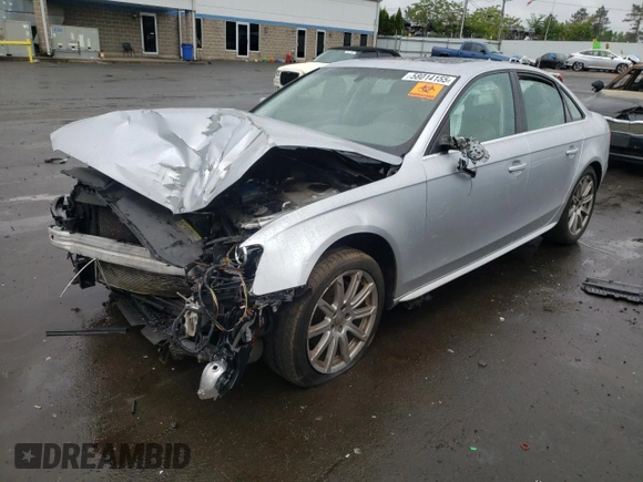 2012 Audi A4 Premium Plus z VIN WAUFFAFL8CN011431, wystawiony jako Copart lot #58014155 z przebiegiem Nie podano mil oraz Szkoda całkowita • Salvage title. Historia ofert i sprzedaży dostępna na DreamBid. Obrazek 1.