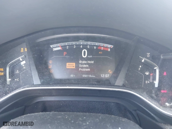 2019 Honda CR-V Touring with VIN 7FARW1H98KE007592, listed as a IAAI auction lot 41711030 with 58,118 mi miles. Bid and sale history available at carsss.com. Image 7.