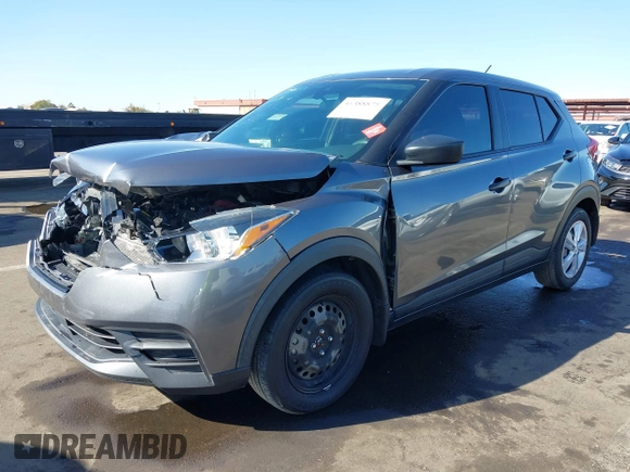 2020 Nissan Kicks S with VIN 3N1CP5BV5LL550531, listed as a IAAI auction lot 41388875 with 23,865 mi miles. Bid and sale history available at carsss.com. Image 17.