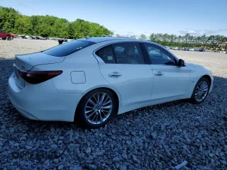 2019 Infiniti Q50 Luxe с VIN JN1EV7AR6KM558527, выставлен на аукционе Copart как лот 57561275 с пробегом 67 773 миль миль и Списание • Salvage title. История ставок и продаж доступна на DreamBid. Изображение 3.
