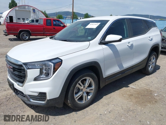 2024 GMC Terrain SLE z VIN 3GKALTEG8RL371883, wystawiony jako IAAI lot #42527163 z przebiegiem 31 053 mil mil oraz . Historia ofert i sprzedaży dostępna na DreamBid. Obrazek 2.