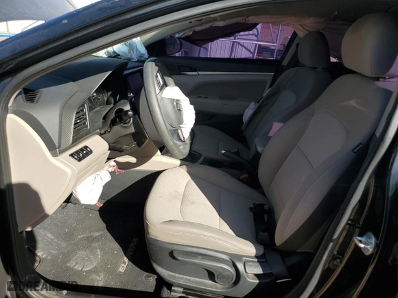 2020 Hyundai Elantra SEL with VIN 5NPD84LF6LH536556, listed as a Copart auction lot 46227935 with 147,768 mi miles and Salvage Title. Bid and sale history available at carsss.com. Image 7.