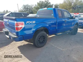 2013 Ford F-150 XL with VIN 1FTFX1CF7DFC04521, listed as a IAAI auction lot 41824572 with 175,506 mi miles. Bid and sale history available at carsss.com. Image 4.