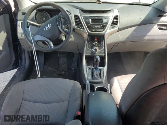 2015 Hyundai Elantra SE with VIN 5NPDH4AE6FH633013, listed as a Copart auction lot 62235615 with 126,123 mi miles and Clean title. Bid and sale history available at DreamBid. Image 8.