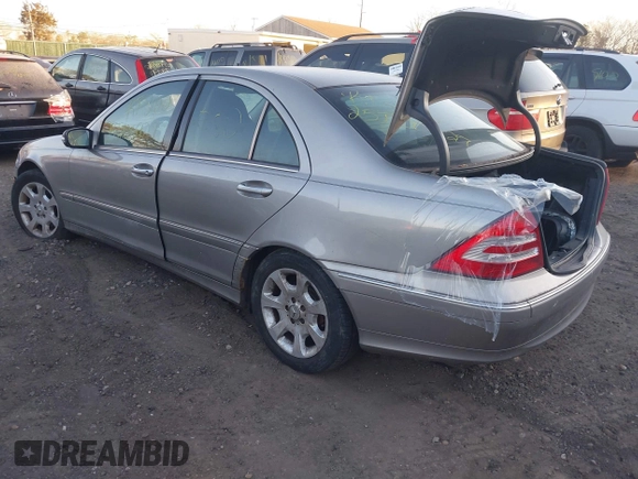 2005 Mercedes-Benz C 240 with VIN WDBRF81J75F701049, listed as a IAAI auction lot 41429071 with Not Provided miles and . Bid and sale history available at DreamBid. Image 3.