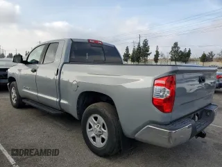 2019 Toyota Tundra SR with VIN 5TFRM5F19KX144410, listed as a Copart auction lot 45596465 with 47,985 mi miles and Salvage title. Bid and sale history available at DreamBid. Image 2.