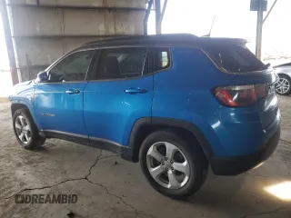 2020 Jeep Compass Latitude with VIN 3C4NJCBB2LT129318, listed as a Copart auction lot 51974825 with 68,330 mi miles and Salvage title. Bid and sale history available at DreamBid. Image 2.