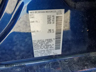 2024 Nissan Altima 2.5 SR with VIN 1N4BL4CWXRN387072, listed as a Copart auction lot 48065605 with 13,712 mi miles and Salvage Title. Bid and sale history available at carsss.com. Image 12.