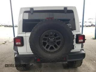 2022 Jeep Wrangler Unlimited Sport S with VIN 1C4HJXDG7NW235385, listed as a Copart auction lot 86088314 with 22,951 mi miles and Salvage Title. Bid and sale history available at carsss.com. Image 6.