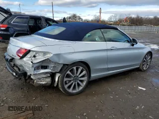 2018 Mercedes-Benz C 300 with VIN WDDWK4KB0JF676429, listed as a Copart auction lot 85419084 with 47,149 mi miles and Salvage title. Bid and sale history available at DreamBid. Image 3.