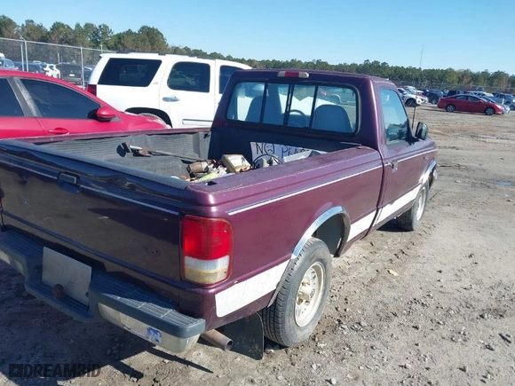 1993 Ford Ranger Splash with VIN 1FTCR10A6PTA84285, listed as a IAAI auction lot 41028902 with 324,137 mi miles. Bid and sale history available at carsss.com. Image 4.