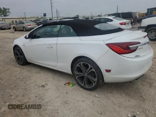 2016 Buick Cascada Premium с VIN W04WT3N54GG040858, выставлен на аукционе Copart как лот 51390205 с пробегом 84 677 миль миль и Списание • Salvage title. История ставок и продаж доступна на DreamBid. Изображение 2.