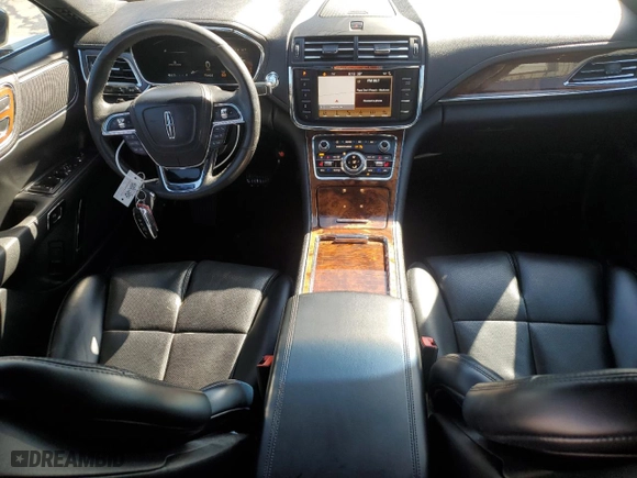 2017 Lincoln Continental Livery with VIN 1LN6L9UK8H5621014, listed as a Copart auction lot 52145875 with 50,842 mi miles and Salvage Title. Bid and sale history available at carsss.com. Image 8.