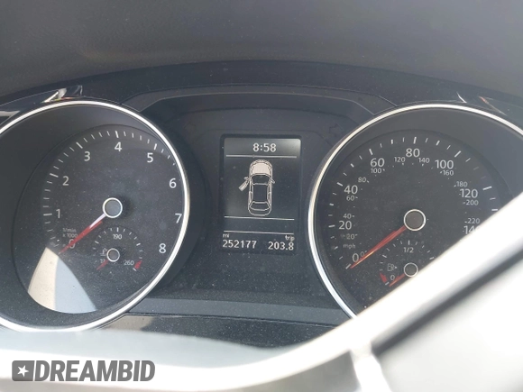 2017 Volkswagen Jetta SEL with VIN 3VWL17AJ6HM270012, listed as a IAAI auction lot 42731941 with 252,177 mi miles and . Bid and sale history available at DreamBid. Image 7.