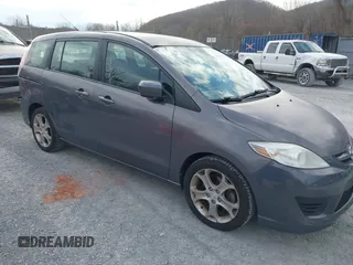 2010 Mazda 5 Sport with VIN JM1CR2WL0A0369930, listed as a IAAI auction lot 41895741 with 193,727 mi miles. Bid and sale history available at carsss.com. Image 1.