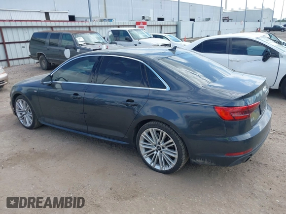 2017 Audi A4 Premium Plus with VIN WAUENAF44HN038026, listed as a IAAI auction lot 42007040 with 152,915 mi miles and . Bid and sale history available at DreamBid. Image 14.