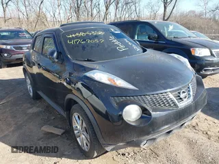 2012 Nissan Juke SL with VIN JN8AF5MR4CT104202, listed as a IAAI auction lot 41767057 with 219,487 mi miles. Bid and sale history available at carsss.com. Image 1.