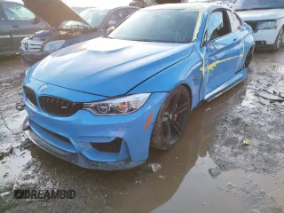 2017 BMW M4 with VIN WBS3R9C57HK709595, listed as a Copart auction lot 31288012 with 0 mi miles. Bid and sale history available at carsss.com. Image 2.