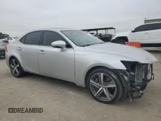 2017 Lexus IS with VIN JTHBA1D26H5041981, listed as a Copart auction lot 42762265 with 130,567 mi miles and Salvage Title. Bid and sale history available at carsss.com. Image 4.