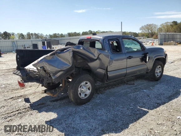 2020 Toyota Tacoma SR with VIN 3TYRX5GN4LT002891, listed as a Copart auction lot 50190465 with 47,849 mi miles and Salvage Title. Bid and sale history available at DreamBid. Image 3.