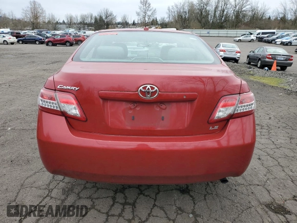 2010 Toyota Camry with VIN 4T1BF3EK4AU071324, listed as a Copart auction lot 49650835 with 119,296 mi miles and Salvage Title. Bid and sale history available at carsss.com. Image 6.
