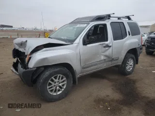 2014 Nissan Xterra X with VIN 5N1AN0NW9EN803852, listed as a Copart auction lot 44823105 with 91,666 mi miles and Salvage Title. Bid and sale history available at DreamBid. Image 1.