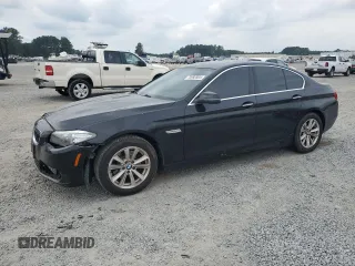 2014 BMW 5 Series 528i xDrive with VIN WBA5A7C56ED618181, listed as a Copart auction lot 73992504 with 180,563 mi miles and Salvage Title. Bid and sale history available at DreamBid. Image 1.