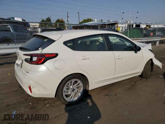 2024 Subaru Impreza with VIN JF1GUABC3R8391827, listed as a Copart auction lot 75197514 with 659 mi miles and Salvage Title. Bid and sale history available at carsss.com. Image 3.