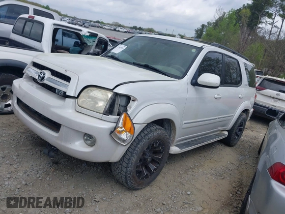 2006 Toyota Sequoia Limited with VIN 5TDZT38A46S269380, listed as a IAAI auction lot 41941588 with 285,464 mi miles and . Bid and sale history available at DreamBid. Image 14.