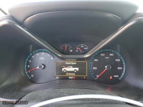 2022 Chevrolet Colorado 4WD ZR2 with VIN 1GCGTEEN1N1318735, listed as a Copart auction lot 47294015 with 9,407 mi miles and Salvage Title. Bid and sale history available at carsss.com. Image 9.