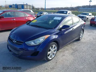 2012 Hyundai Elantra Limited with VIN 5NPDH4AE7CH094753, listed as a IAAI auction lot 41823193 with 177,753 mi miles. Bid and sale history available at carsss.com. Image 2.