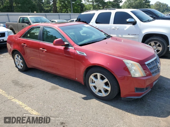 2008 Cadillac CTS RWD w/1SB with VIN 1G6DV57V080179186, listed as a Copart auction lot 61551864 with 183,121 mi miles and Clean Title. Bid and sale history available at carsss.com. Image 4.